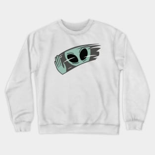 Spying Alien Crewneck Sweatshirt